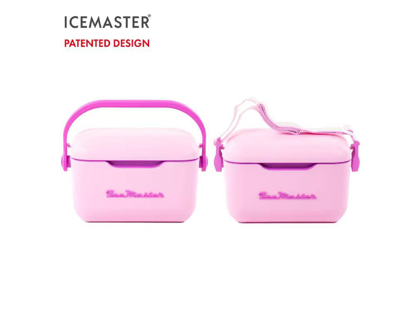 Icemaster Cooler Box with Handle and Strap Portable  ,Waterproof, insulated  carry it by hand or hang it over the shoulder, Optimised thermal insulation with 2 layers of AIRPOP and PolyPropylene