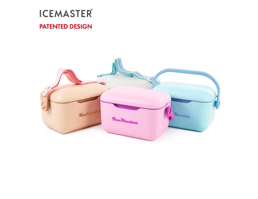 Icemaster Cooler Box with Handle and Strap Portable  ,Waterproof, insulated  carry it by hand or hang it over the shoulder, Optimised thermal insulation with 2 layers of AIRPOP and PolyPropylene