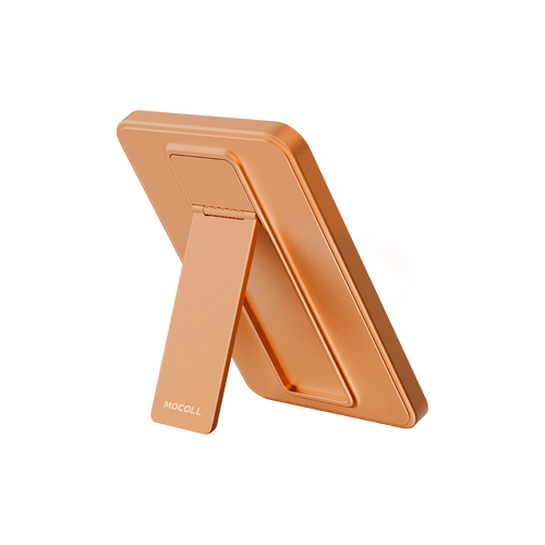 MOCOLL 5000mAh Orange Magnetic Power Bank Stand – PD 20W Fast Wireless Charging