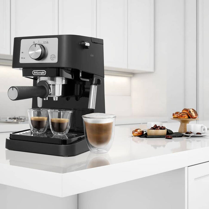 Delonghi Pump Espresso Coffee Machine 15 Bar 1L Water Tank Professional Home Brewing