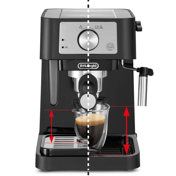 Delonghi Pump Espresso Coffee Machine 15 Bar 1L Water Tank Professional Home Brewing