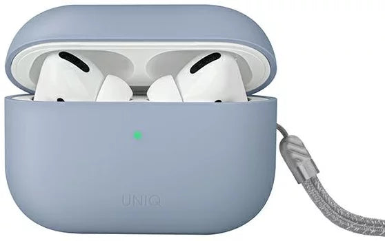 UNIQ LINO HYBRID LIQUID SILICON AIRPODS PRO 2ND GEN (2022) CASE - ARCTIC BLUE (ARCTIC BLUE)