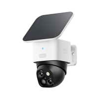 Eufy 3K Daul Cameras Pan and Tilt SoloCam S340 -Black+White