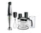 Hand Blender 1000W 600ml Beaker with FP Bowl 1500ml & Whisk ? Versatile Hand Blender Set