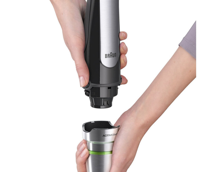 Braun Hand Blender Black 1000W ? Durable & High-Performance Hand Blender