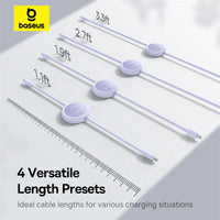 Baseus Free2Pull Mini Cable USB-C to USB-C 60W 1m - Nebula Purple