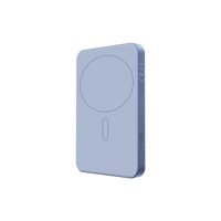 MOCOLL 5000mAh Blue Magnetic Power Bank Stand – PD 20W Fast Wireless Charging