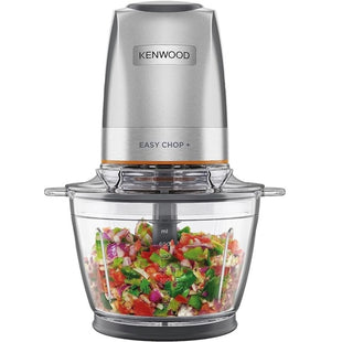 Kenwood Glass Powerful Electric Chopper 500 Watts 600ml, Silver - CHP62.470SI
