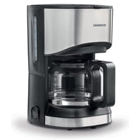 Kenwood Coffee Machine Up To 6 Cup Coffee Maker for Drip Coffee and Americano 550W 40 Min Auto Shut Off - Black/Silver