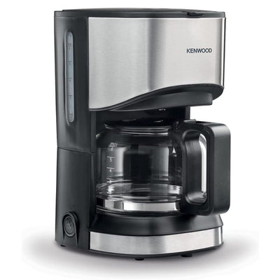 Kenwood Coffee Machine Up To 6 Cup Coffee Maker for Drip Coffee and Americano 550W 40 Min Auto Shut Off - Black/Silver