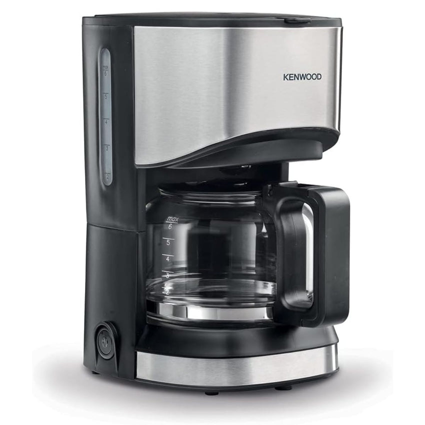 Kenwood Coffee Machine Up To 6 Cup Coffee Maker for Drip Coffee and Americano 550W 40 Min Auto Shut Off - Black/Silver