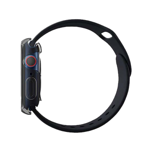 UNIQ GARDE HYBRID WATCH CASE WITH SCREEN PROTECTION 45MM SMOKED (TINTED GREY)