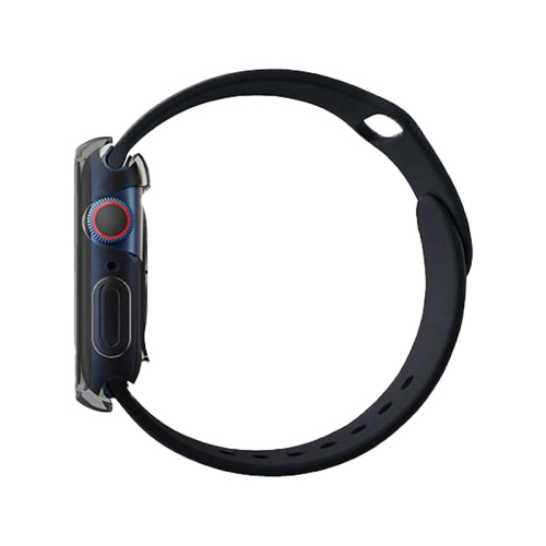 UNIQ GARDE HYBRID WATCH CASE WITH SCREEN PROTECTION 45MM SMOKED (TINTED GREY)