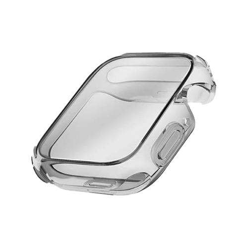 UNIQ GARDE HYBRID WATCH CASE WITH SCREEN PROTECTION 45MM SMOKED (TINTED GREY)