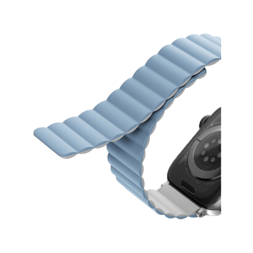 Uniq Revix Reversible Magnetic for Apple Watch Strap 42/44/45mm Artic White / Blue