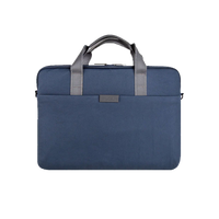 UNIQ STOCKHOLM PROTECTIVE NYLON MESSENGER BAG (UP TO 16”)  - ABYSS BLUE (ABYSS BLUE)