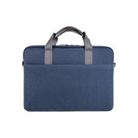 UNIQ STOCKHOLM PROTECTIVE NYLON MESSENGER BAG (UP TO 16”)  - ABYSS BLUE (ABYSS BLUE)