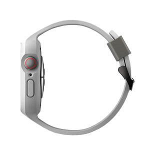 UNIQ MONOS 2-IN-1 APPLE WATCH STRAP WITH HYBRID CASE 45/44MM - CHALK GREY (GREY) EOL