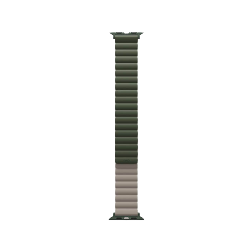 Uniq Revix Reversible Magnetic for Apple Watch Strap 42/44/45mm Pine (Green/Taupe)