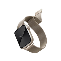Uniq Dante Milanese Mesh Steel Strap for Apple watch 42/44/45mm - Starlight