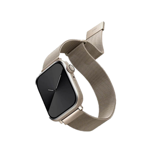 Uniq Dante Milanese Mesh Steel Strap for Apple watch 42/44/45mm - Starlight