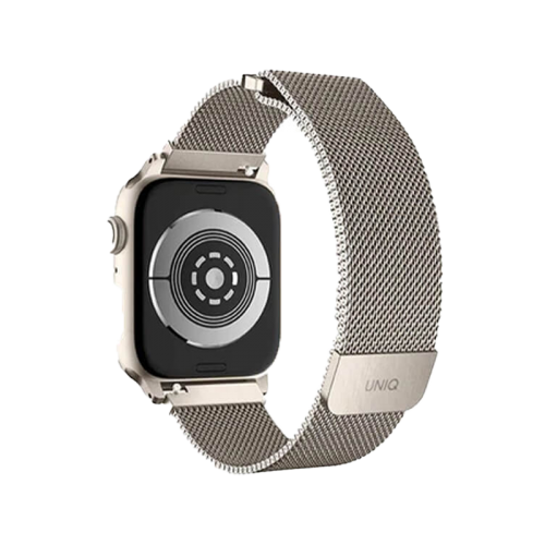 Uniq Dante Milanese Mesh Steel Strap for Apple watch 42/44/45mm - Starlight