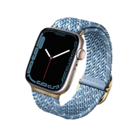 UNIQ ASPEN DESIGNER EDITION BRAIDED APPLE WATCH STRAP 41/40/38MM CERULEAN BLUE (CERULEAN BLUE)
