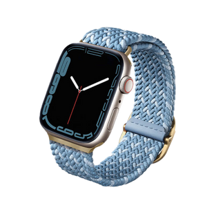 UNIQ ASPEN DESIGNER EDITION BRAIDED APPLE WATCH STRAP 41/40/38MM CERULEAN BLUE (CERULEAN BLUE)