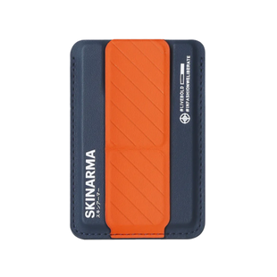 SKINARMA MAG-CHARGE CARD HOLDER WITH GRIP STAND ~ KADO Navy