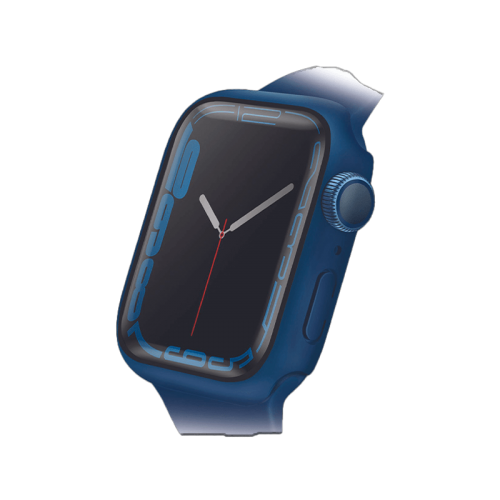 Uniq Legion Case With Screen Protection for Apple Watch 45mm - Cobalt Blue EOL
