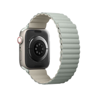 UNIQ REVIX REVERSIBLE MAGNETIC APPLE WATCH STRAP 45/44/42MM  -  SAGE (SAGE/BEIGE) EOL