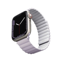 UNIQ REVIX REVERSIBLE MAGNETIC APPLE WATCH STRAP 41/40/38MM - LILAC (LILAC/WHITE)