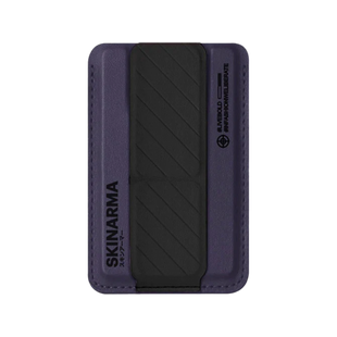 SKINARMA MAG-CHARGE CARD HOLDER WITH GRIP STAND ~ KADO EOL Purple
(Purple/Black)