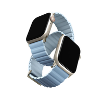 UNIQ REVIX PREMIUM EDITION REVERSIBLE MAGNETIC APPLE WATCH STRAP 41/40/38MM - ARCTIC (ARCTIC/SOFT BLUE)