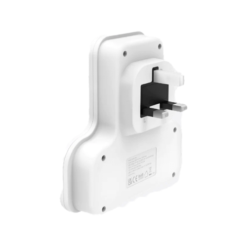 BAZIC GOPORT TRIO, EXTENSION WALL CHARGER WITH BUILT-IN USB OUTPUT - WHITE