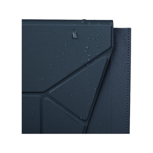 UNIQ OSLO LAPTOP SLEEVE WITH FOLDABLE STAND (UP TO 14”)  - NAVY BLUE (NAVY BLUE)