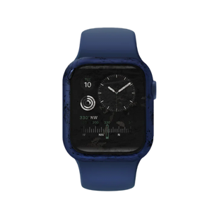 UNIQ NAUTIC WATCH CASE WITH IP68 WATER-RESISTANT CURVED TEMPERED GLASS SCREEN PROTECTION 45MM – MIDNIGHT (BLACK)