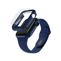 UNIQ NAUTIC WATCH CASE WITH IP68 WATER-RESISTANT CURVED TEMPERED GLASS SCREEN PROTECTION 45MM – DOVE (CLEAR)