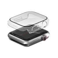 UNIQ NAUTIC WATCH CASE WITH IP68 WATER-RESISTANT CURVED TEMPERED GLASS SCREEN PROTECTION 41MM – DOVE (CLEAR)