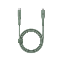 Energea Flow USB-C to Lightning Cable 1.5M - Green