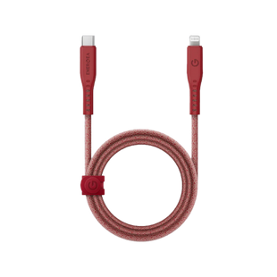 Energea Flow USB-C to Lightning Cable 1.5M - Red