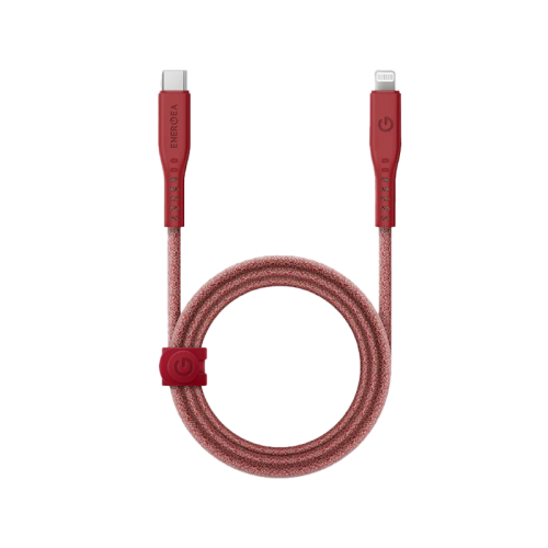 Energea Flow USB-C to Lightning Cable 1.5M - Red