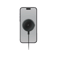 ENERGEA AIRLOCK, VACUUM PHONE MOUNT WITH 15W WIRELESS CHARGING - GUNMETAL