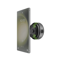 ENERGEA AIRLOCK, VACUUM PHONE MOUNT WITH 15W WIRELESS CHARGING - GUNMETAL