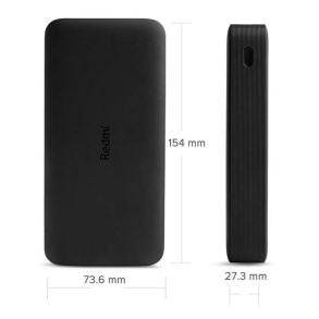 REDMI  POWER BANK 20000mAh 18W FAST CHARGE BLACK VXN4304GL