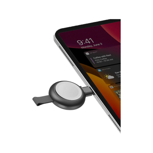 ENERGEA WATCHPOD 3, MADE FOR APPLE WATCH CERTIFIED USB-C FAST CHARGER - GUNMETAL EOL