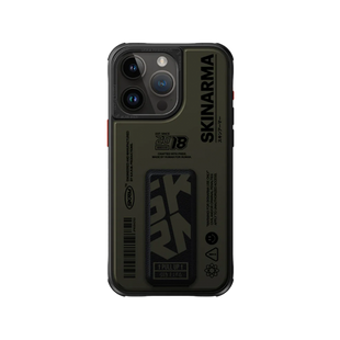 SKINARMA IPHONE 15 PRO SPUNK Pewter Green
