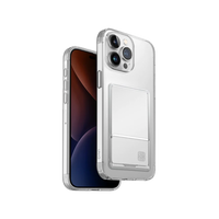 UNIQ HYBRID IPHONE 15 PRO  AIR FENDER ID - NUDE (TRANSPARENT) (EOL)