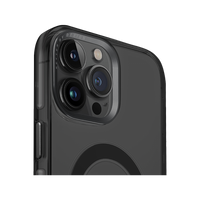 UNIQ HYBRID IPHONE 15 PRO MAGCLICK CHARGING CALIO - SMOKED (GREY TINTED)