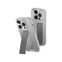 UNIQ HYBRID IPHONE 15 PRO HELDRO MOUNT WITH STAND - LUCENT (CLEAR)